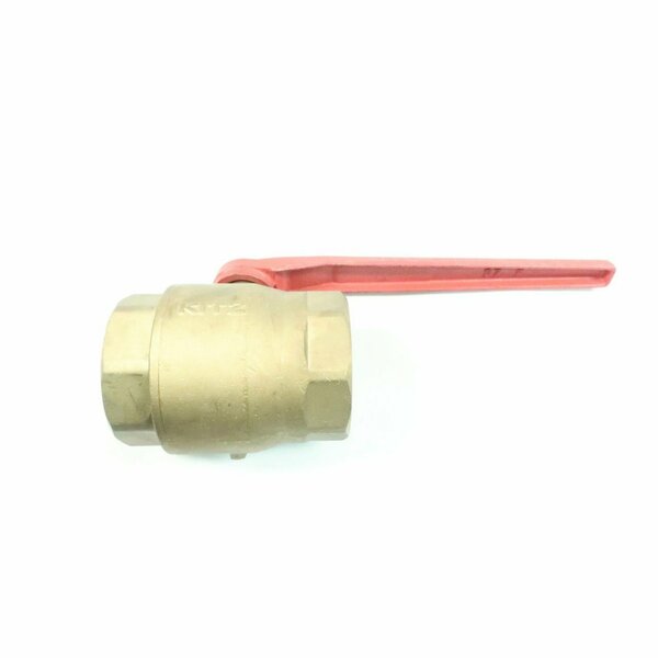 Kitz MANUAL BRASS THREADED 3IN NPT BALL VALVE T-400